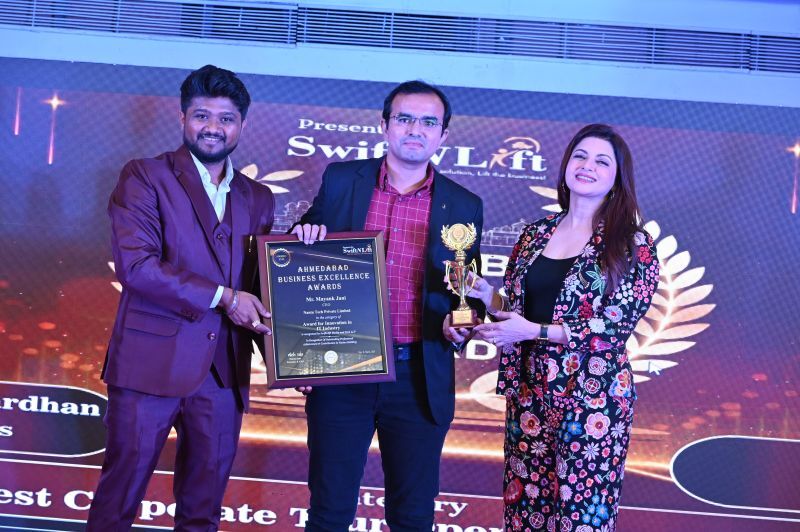 Nanta Tech awarded Ahmedabad Excellence Award for Innovation in IT Technology